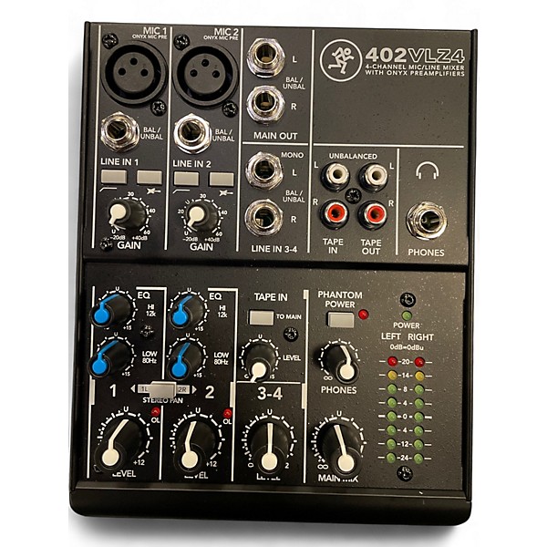 Used Mackie 402VLZ4 Unpowered Mixer