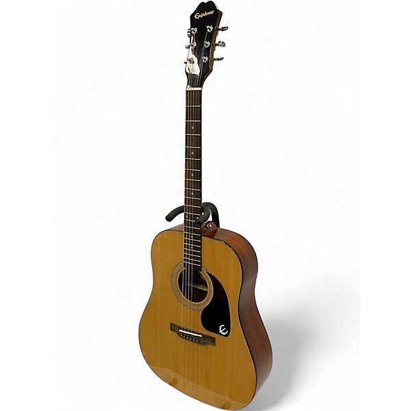 Used Epiphone PR150 Natural Acoustic Guitar