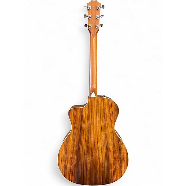 Used 2016 Taylor 214ce DLX Natural Acoustic Electric Guitar