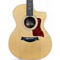 Used 2016 Taylor 214ce DLX Natural Acoustic Electric Guitar