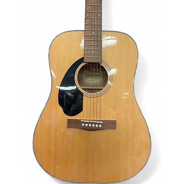 Used Fender CD60S LH Natural Acoustic Guitar