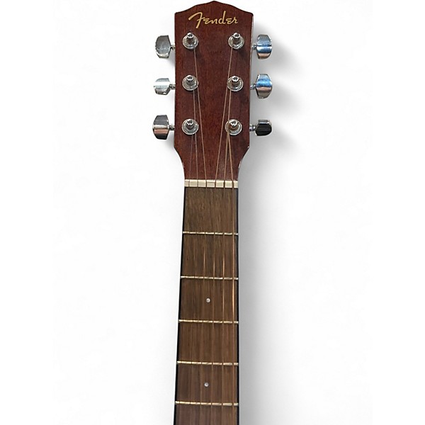 Used Fender CD60S LH Natural Acoustic Guitar