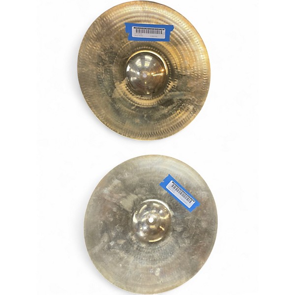 Used Zildjian 14in A Custom Hi Hat Pair Cymbal