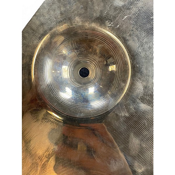 Used Zildjian 14in A Custom Hi Hat Pair Cymbal