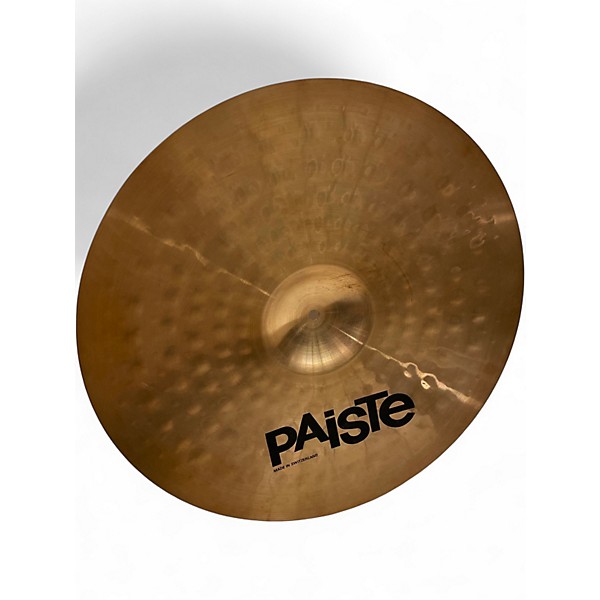Used Paiste 20in ALPHA POWER RIDE Cymbal