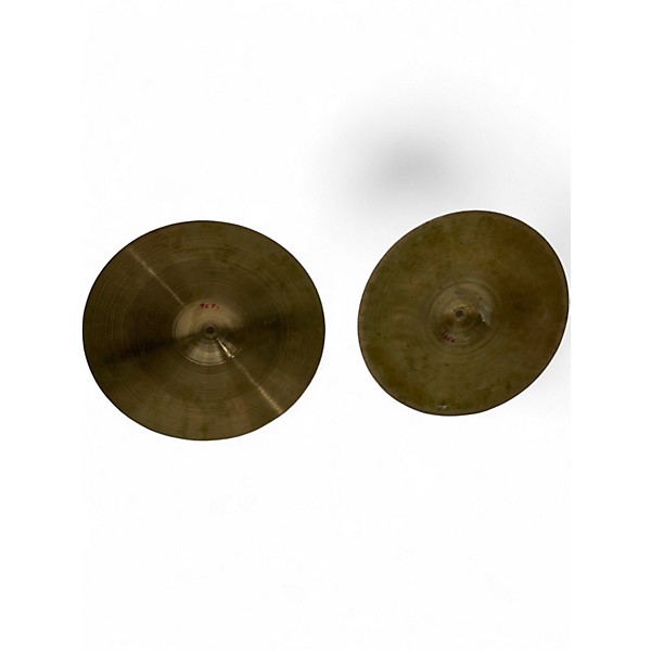 Used Rogers 14in SS HI-HAT PAIR Cymbal