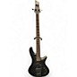 Used Schecter Guitar Research Stiletto Stealth 4 Black Electric Bass Guitar thumbnail