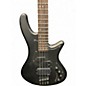 Used Schecter Guitar Research Stiletto Stealth 4 Black Electric Bass Guitar