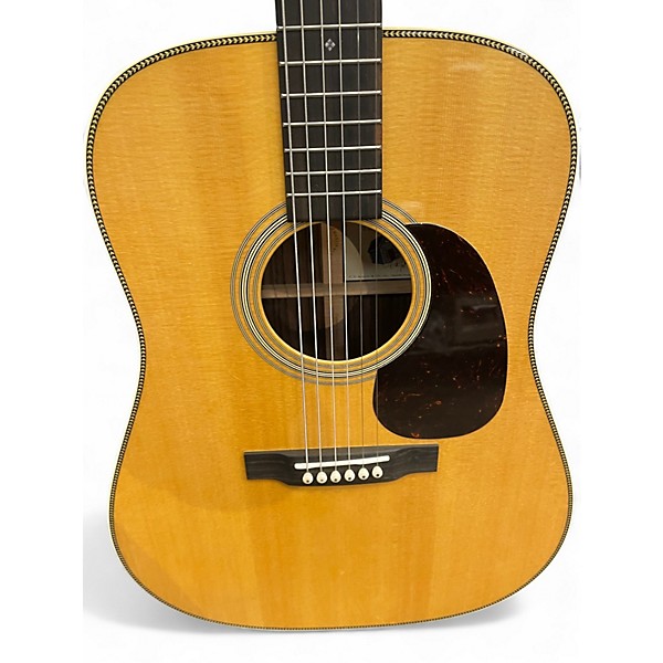 Used Martin D28 BILLY STRINGS Natural Acoustic Guitar