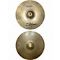 Used Zildjian 14in ZBT Plus Rock Hi Hats Pair Cymbal thumbnail