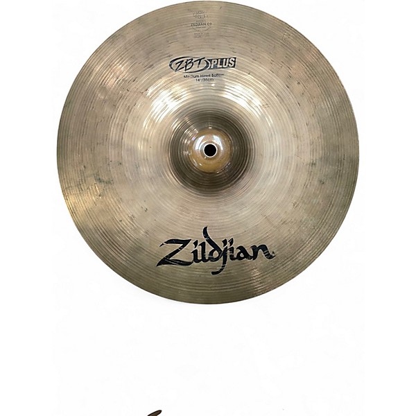 Used Zildjian 14in ZBT Plus Rock Hi Hats Pair Cymbal