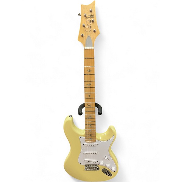 Used PRS SE Silver Sky Moon White Solid Body Electric Guitar