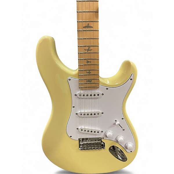 Used PRS SE Silver Sky Moon White Solid Body Electric Guitar