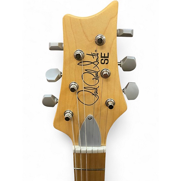 Used PRS SE Silver Sky Moon White Solid Body Electric Guitar