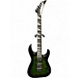 Used Jackson JS32 Dinky Trans Green Solid Body Electric Guitar thumbnail