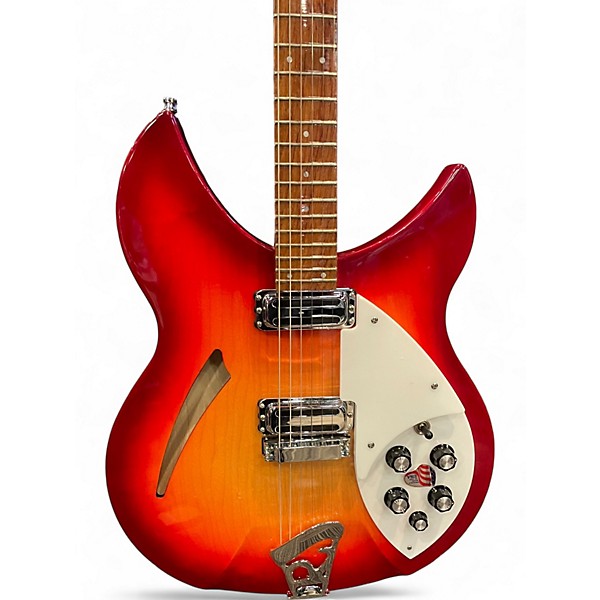 Used Rickenbacker 330 Fireglo Hollow Body Electric Guitar
