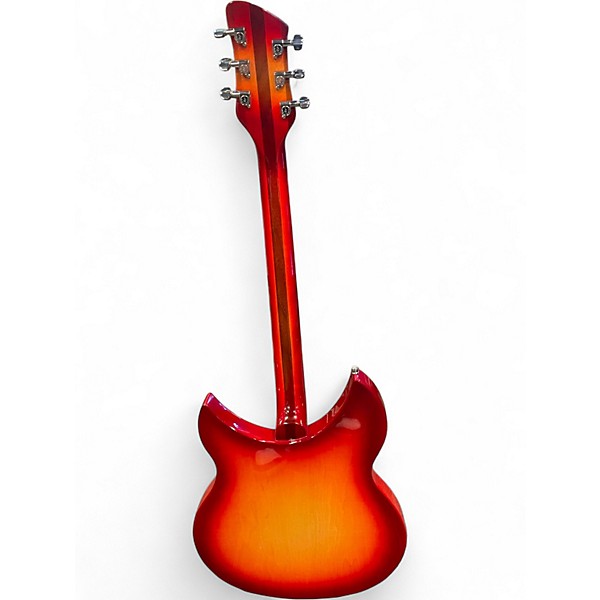 Used Rickenbacker 330 Fireglo Hollow Body Electric Guitar