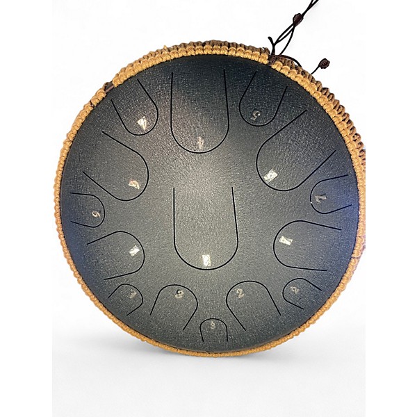 Used Beatrise STEEL TONGUE DRUM 14 INCH - 15 NOTES Hand Drum