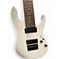 Used Ibanez RG8 8 String White Solid Body Electric Guitar