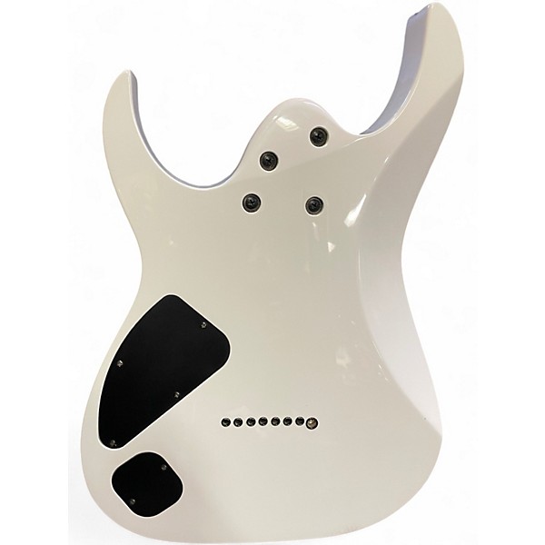 Used Ibanez RG8 8 String White Solid Body Electric Guitar