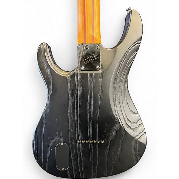 Used ESP LTD SN-1007B Black Blast Solid Body Electric Guitar