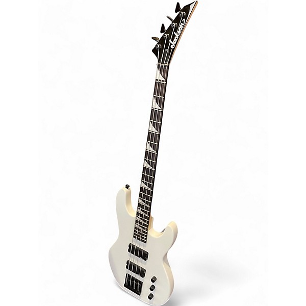 Used Jackson JS2 Concert Snow White Electric Bass Guitar