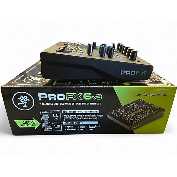 Used Mackie ProFX6 Unpowered Mixer