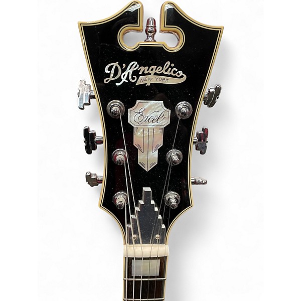 Used D'Angelico EX-175 Trans Red Hollow Body Electric Guitar