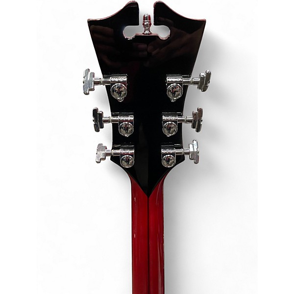Used D'Angelico EX-175 Trans Red Hollow Body Electric Guitar