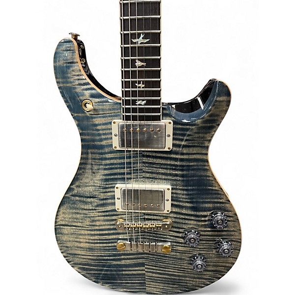 Used 2021 PRS McCarty 594 10 Top Whale Blue Solid Body Electric Guitar