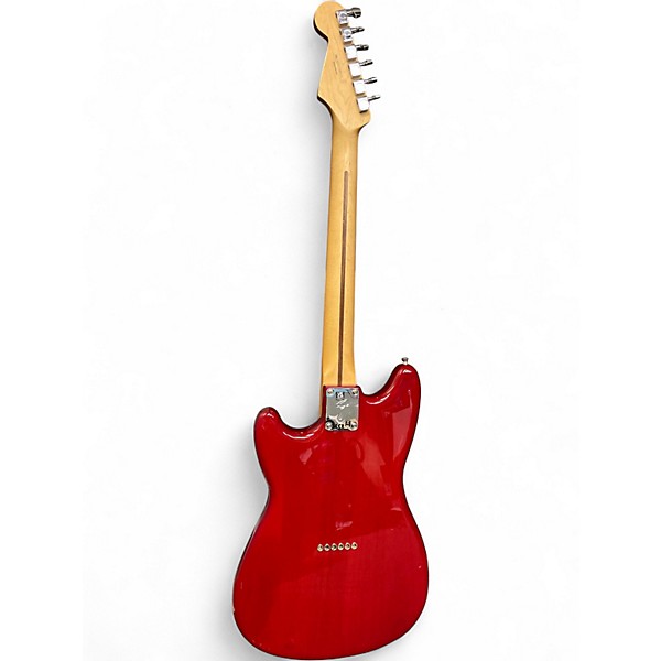 Used Fender Duo Sonic HS Hot Rod Red Solid Body Electric Guitar
