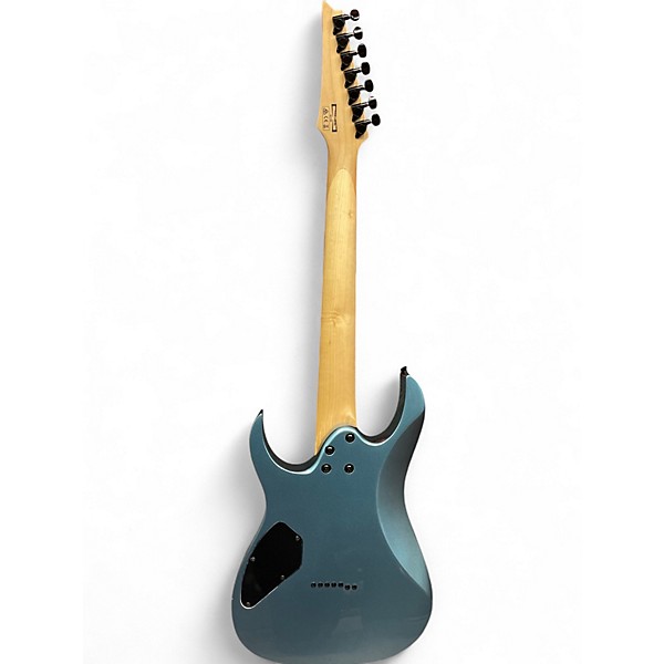 Used Ibanez GRG7221M METALLIC LIGHT BLUE Solid Body Electric Guitar