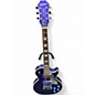Used Epiphone Tommy Thayer Les Paul Standard BLUE SPARKLE Solid Body Electric Guitar