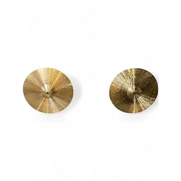 Used Paiste 14in Signature Dark Crisp Hi Hat Pair Cymbal