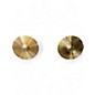 Used Paiste 14in Signature Dark Crisp Hi Hat Pair Cymbal