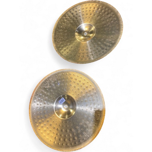 Used MEINL 14in HCS Hi Hat Pair Cymbal
