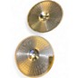 Used MEINL 14in HCS Hi Hat Pair Cymbal