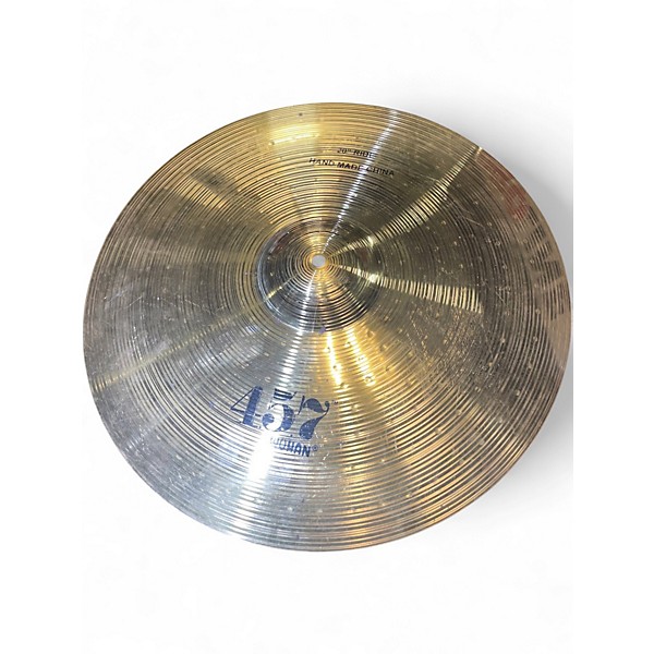 Used Wuhan Cymbals & Gongs 20in 457 Ride  Cymbal