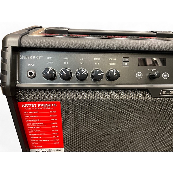 Used Line 6 Spider V 30 1x8 Guitar Combo Amp