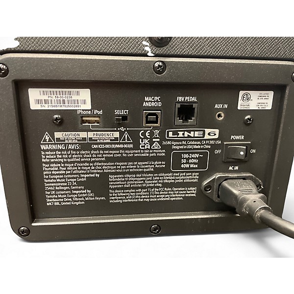 Used Line 6 Spider V 30 1x8 Guitar Combo Amp