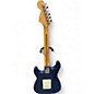 Used Fender Deluxe Stratocaster Sapphire Blue Trans Solid Body Electric Guitar