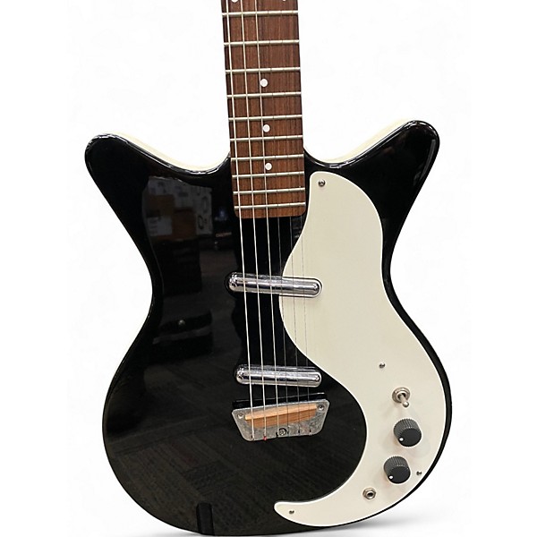 Used Danelectro 59 Black Solid Body Electric Guitar