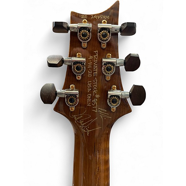 Used PRS Private Stock Brazilian #8517 Natural Hollow Body Electric Guitar