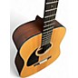 Used Fender CD100 Left Handed Natural Acoustic Guitar