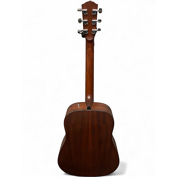 Used Fender CD100 Left Handed Natural Acoustic Guitar