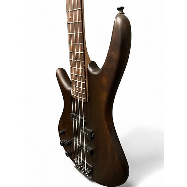 Used Ibanez GSR200BL Flat Walnut Electric Bass Guitar