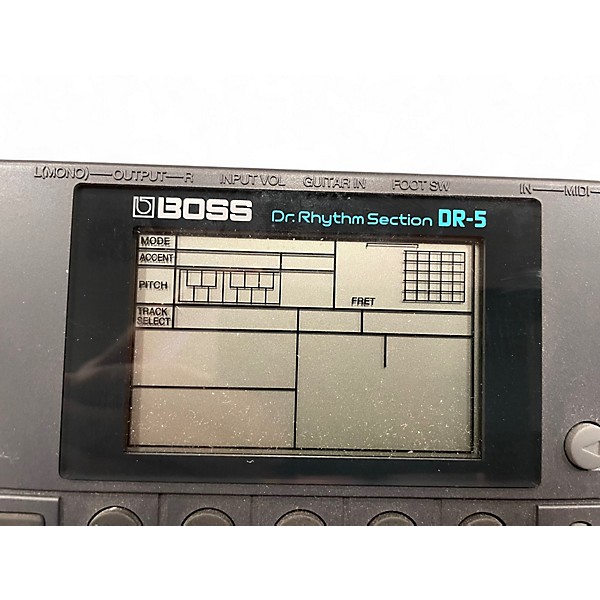 Used BOSS DR-5 Drum Machine