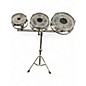 Used Remo 3 Piece Rototom Chrome Roto Toms
