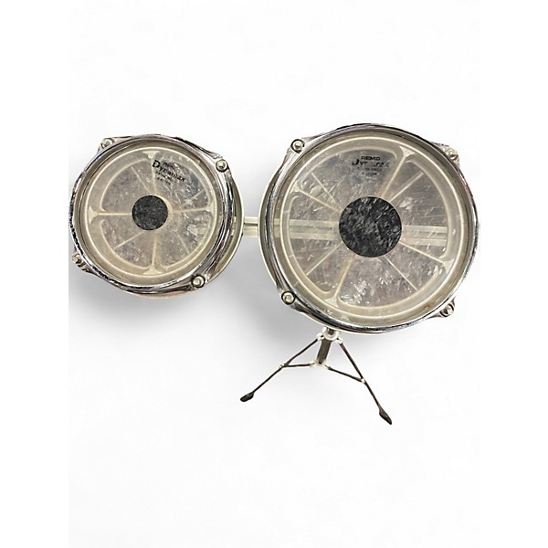 Used Remo 3 Piece Rototom Chrome Roto Toms