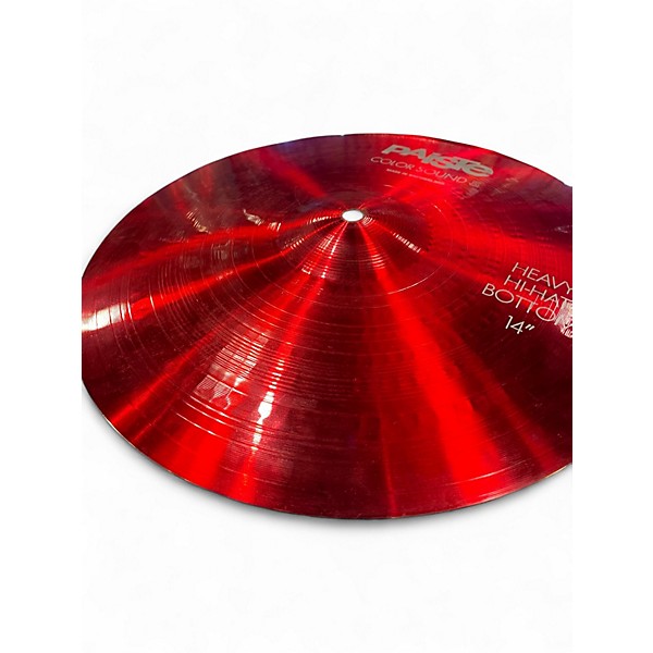 Used Paiste 14in Colorsound 5 Series Hi Hat Pair Cymbal
